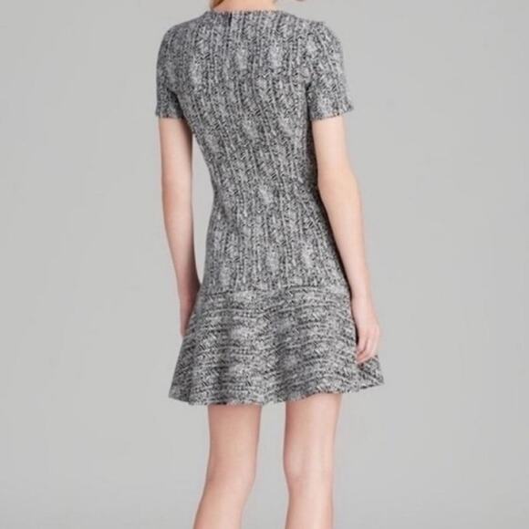 Theory Women's Nikay V short sleeve dress Wool Blend Parcel Fabric 6 - Picture 3 of 13